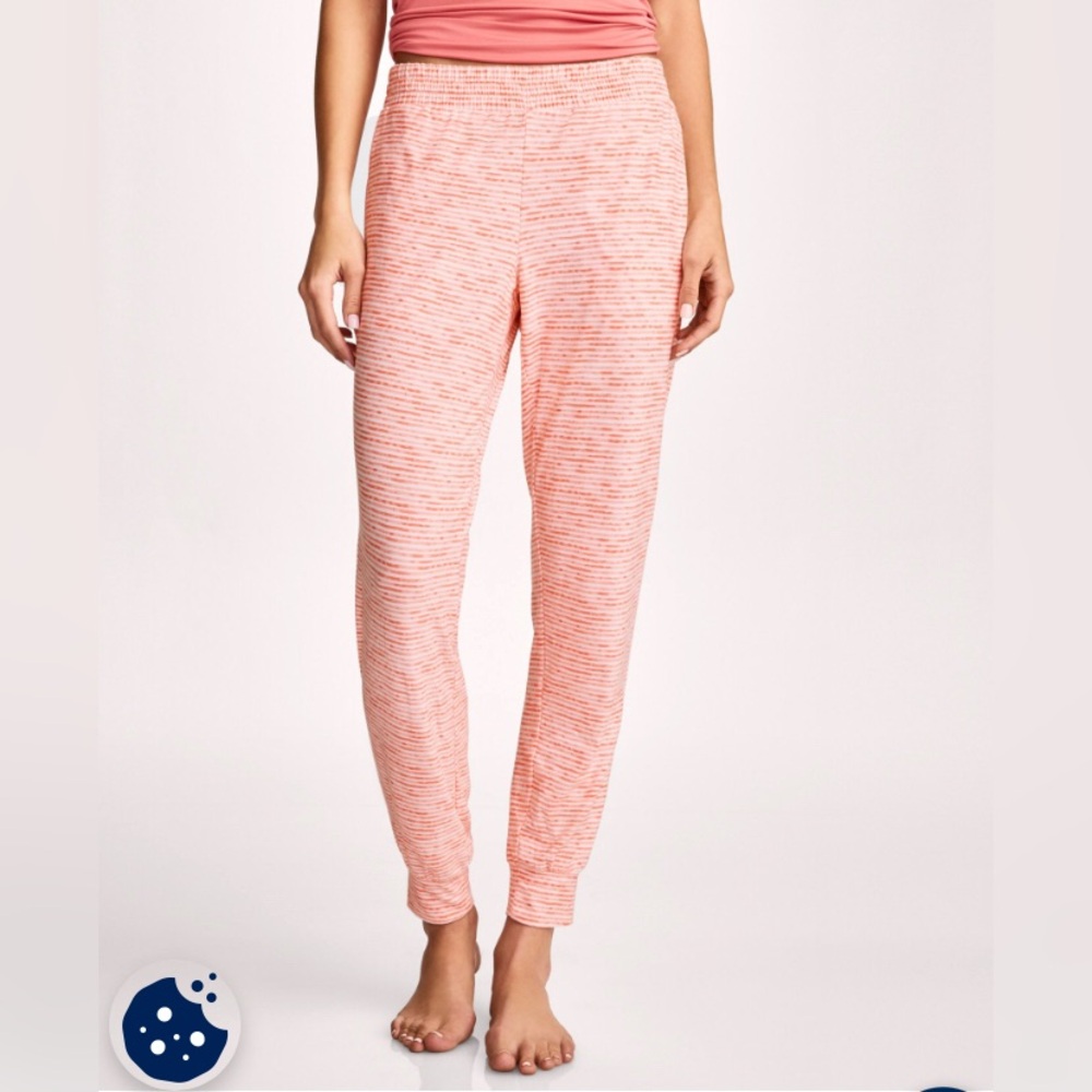 Jockey Women's Soft Heathered Pink Lounge Pants